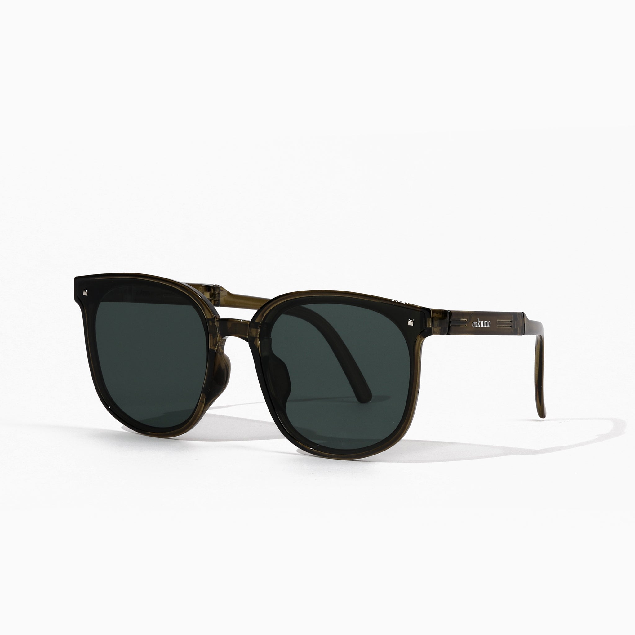 Dawn - Olive Twist Foldable Sunglasses