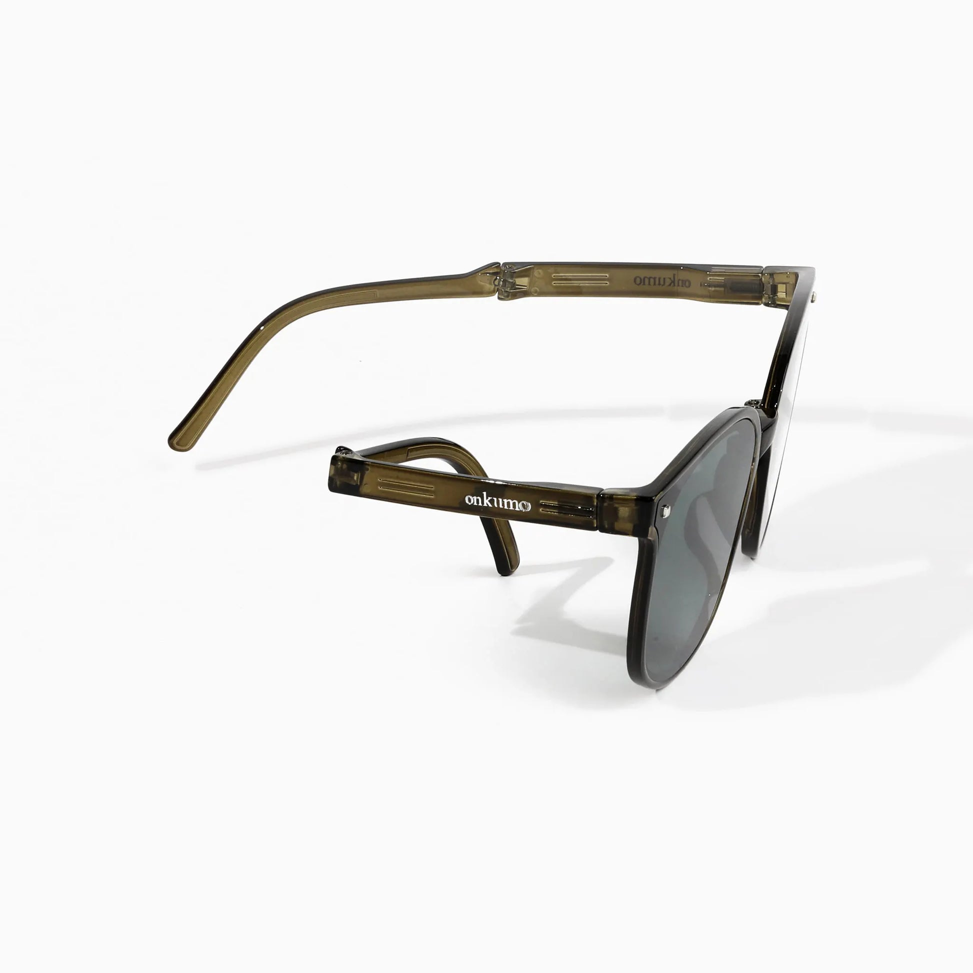 Dawn - Olive Twist Foldable Sunglasses